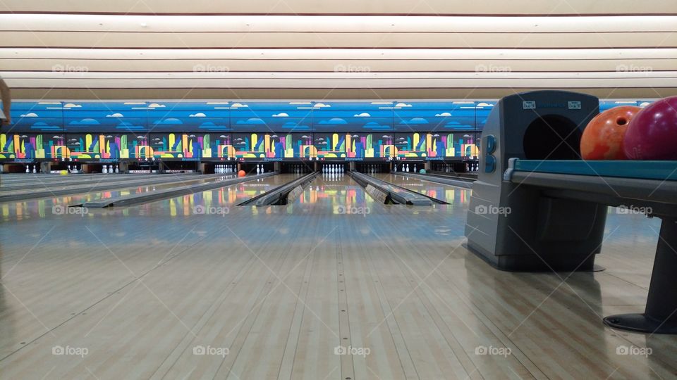 Bowling alley