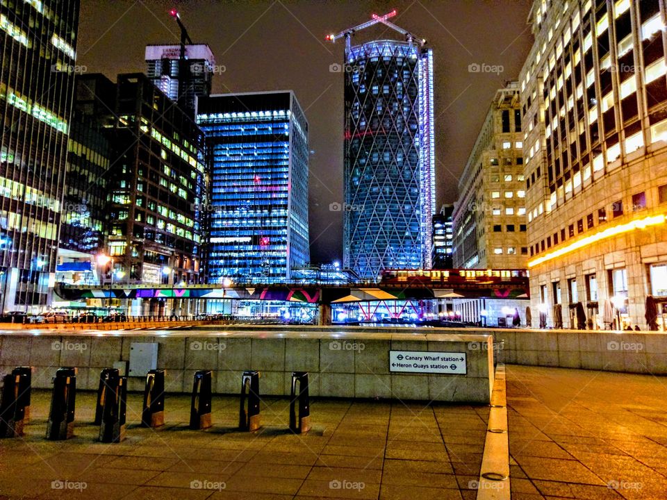 Walking among the illuminated buildings, it also lights up your mind.