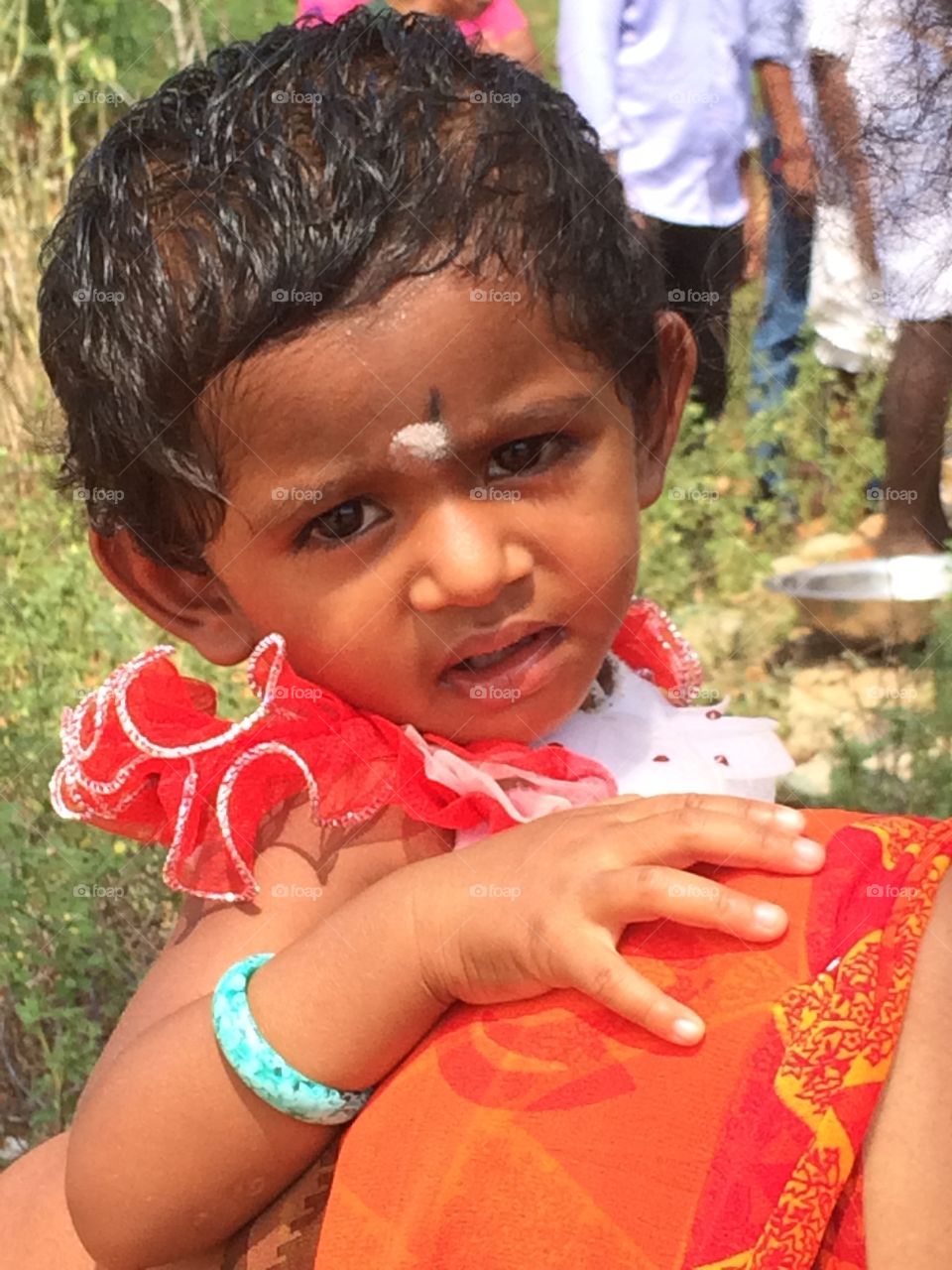 cute Indian girl baby 