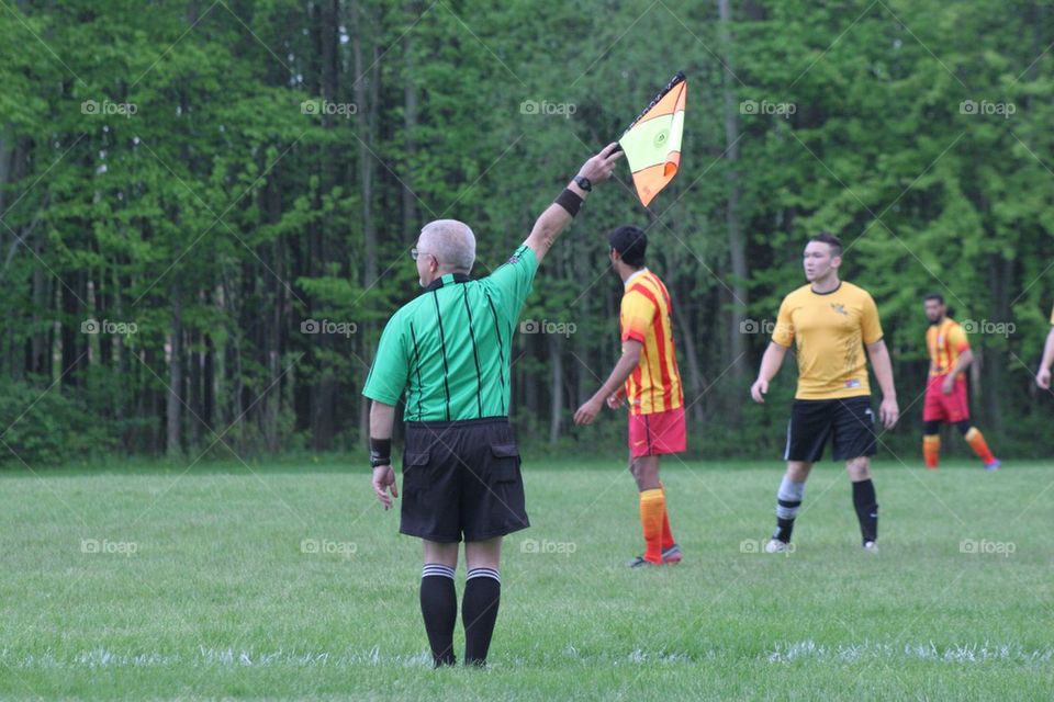 Soccer referee