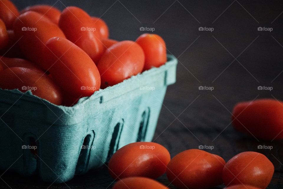 Fresh cherry tomatoes 