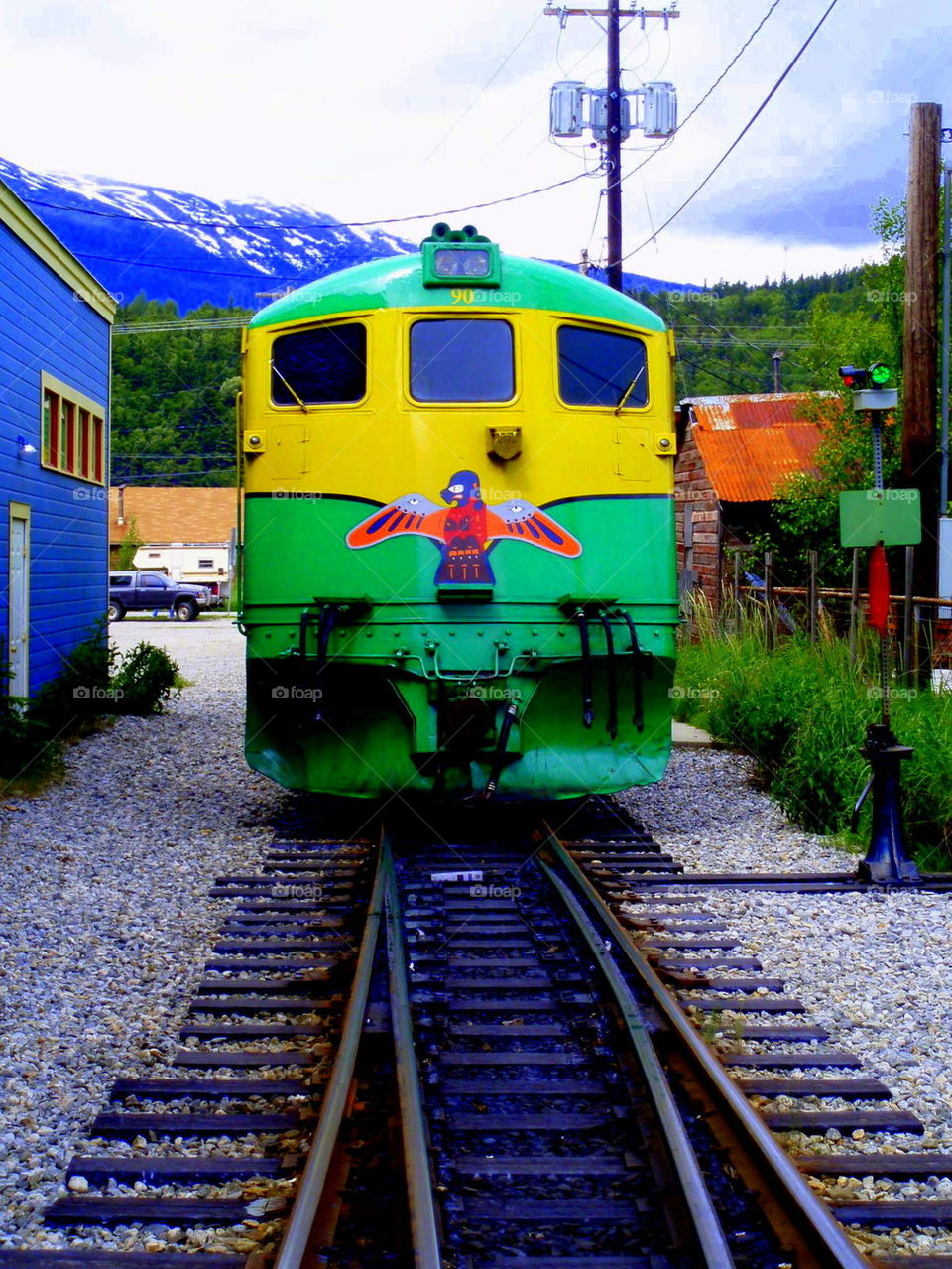 Alaskan train