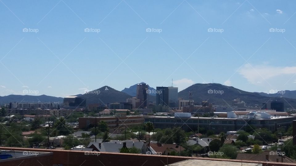Tucson city view