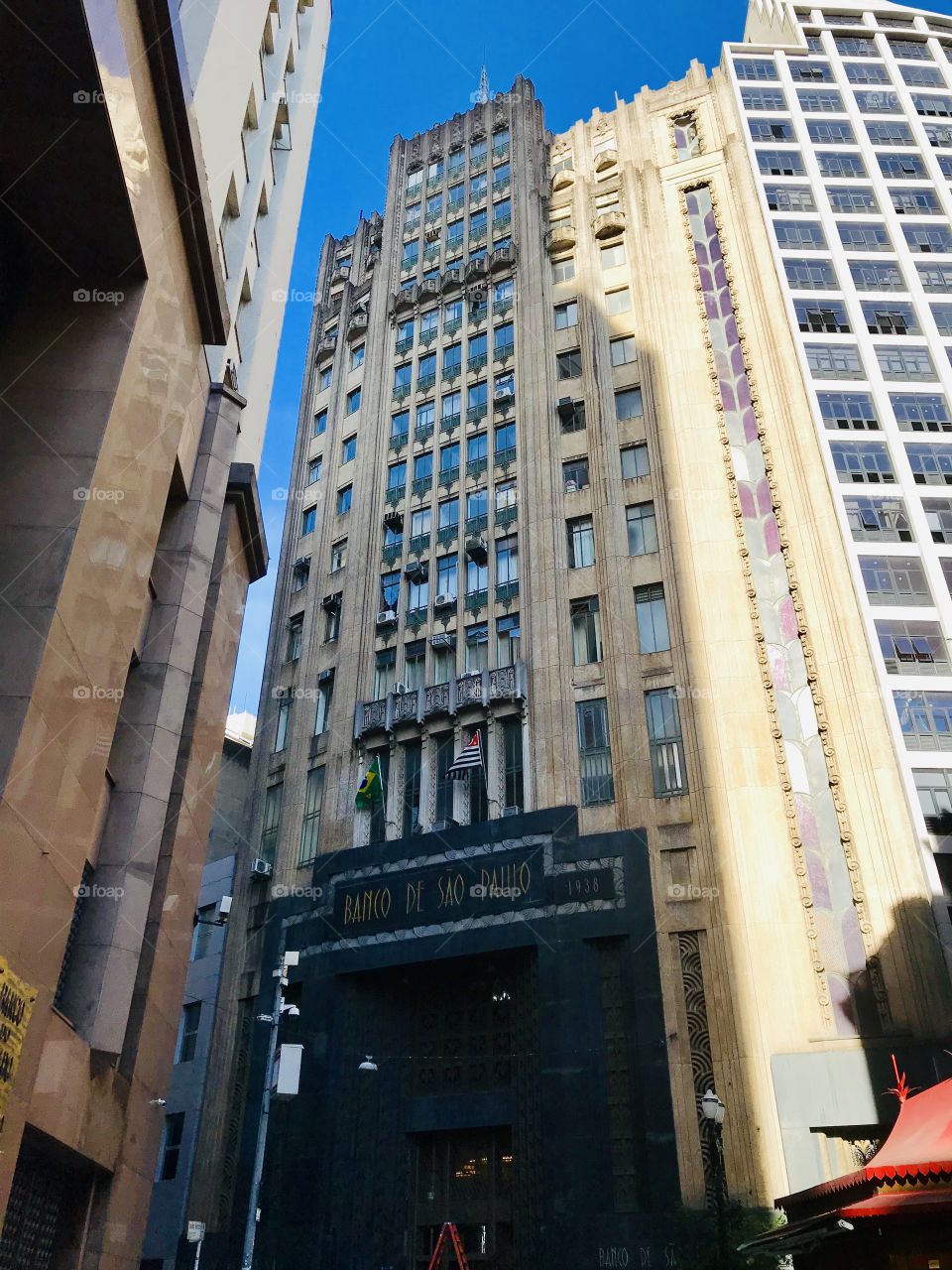 Banco de São Paulo Brasil, local histórico e ponto turístico de São Paulo 