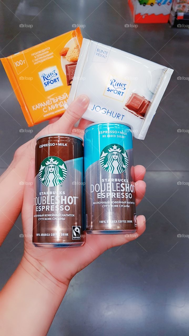 coffee and chocolate