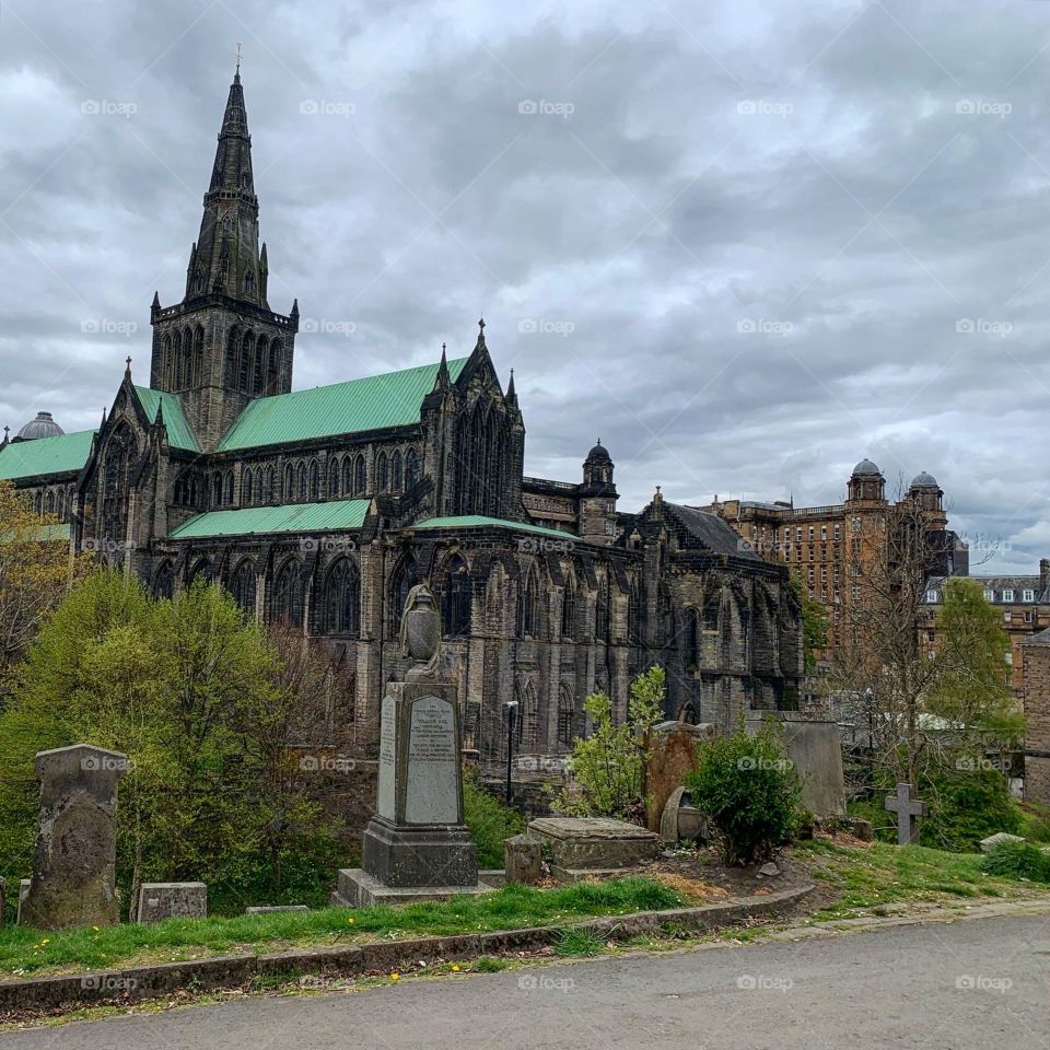 Glasgow necropolis 