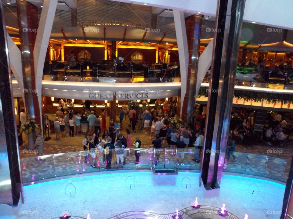 Inside the Oasis of the Seas