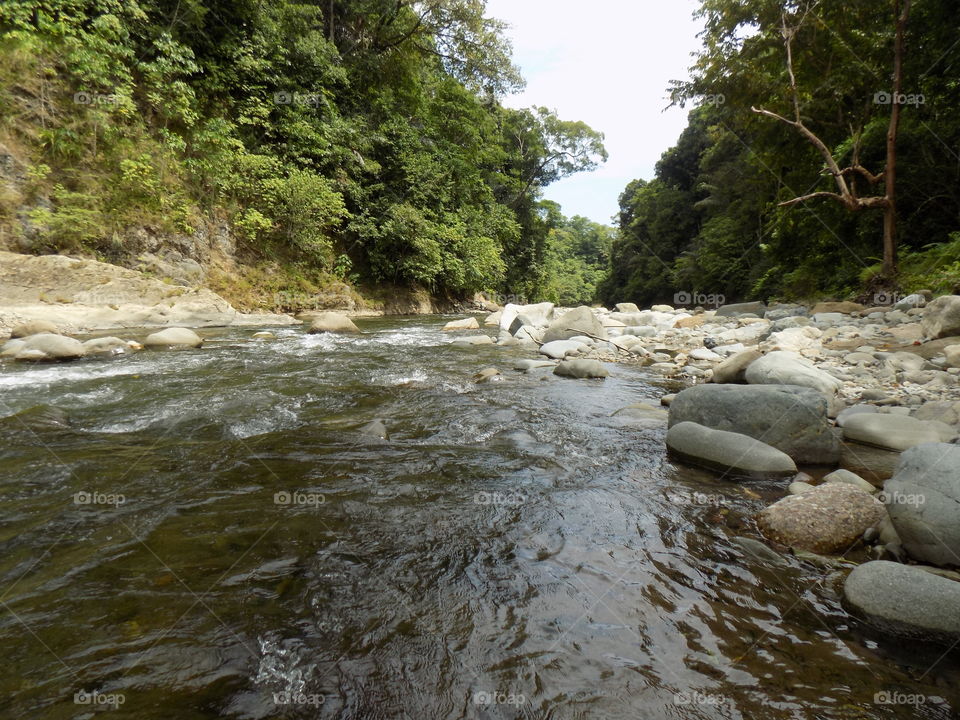 River to mount halimon aceh