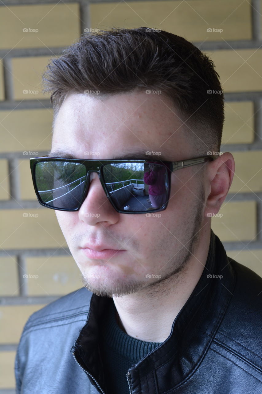 Man, Portrait, Fashion, Sunglasses, People