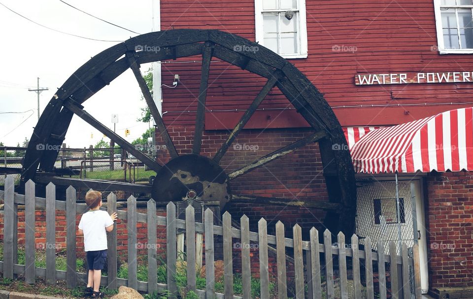 Yates cider mill. my son is obsessed with the water wheel at Yates. stopped for some ice cream today.  everyone had fun. 