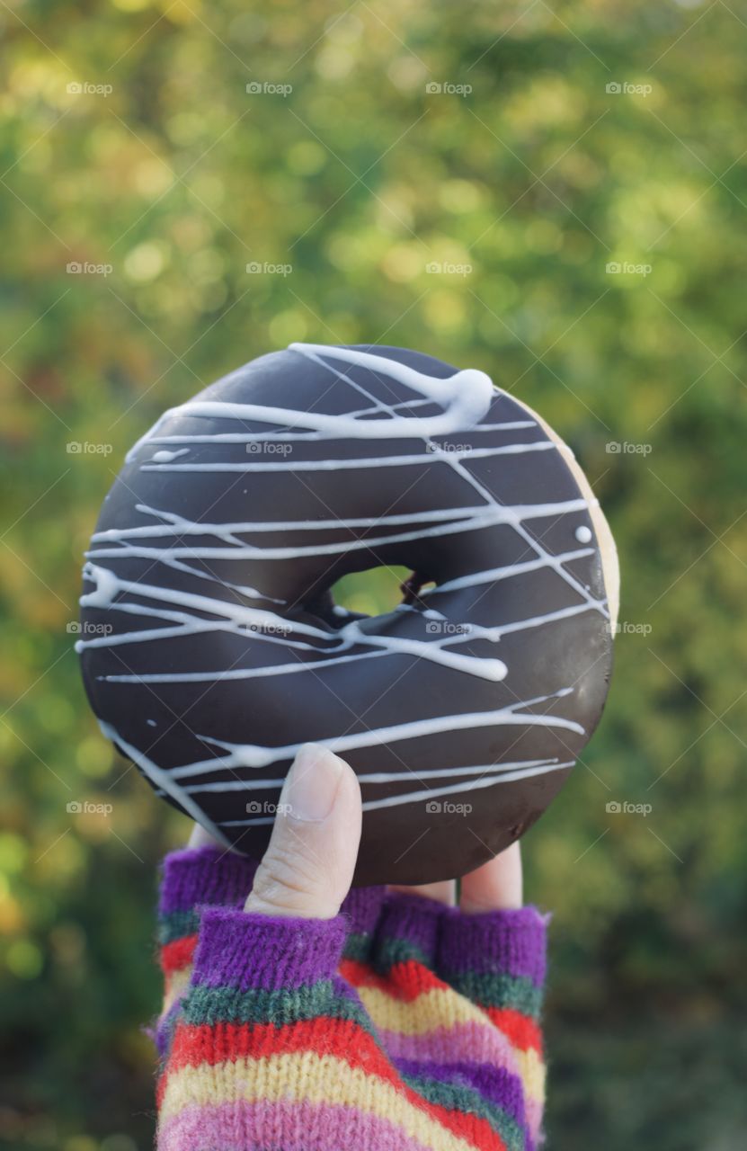 Chocolate donut