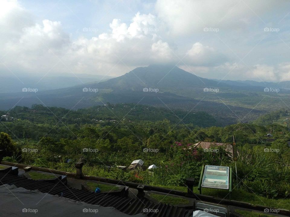 volcano mountain Bali Indonesia