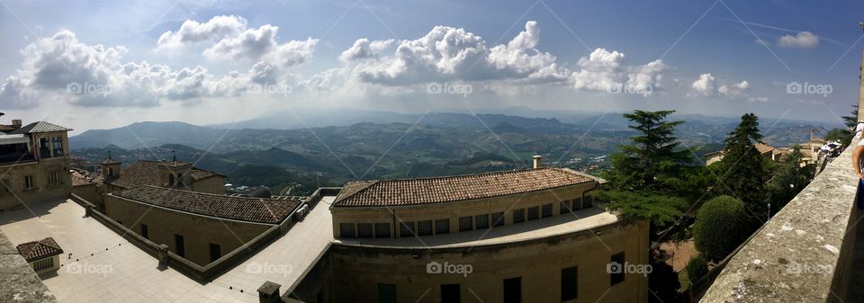 San Marino view