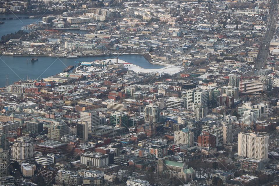 Victoria aerial view