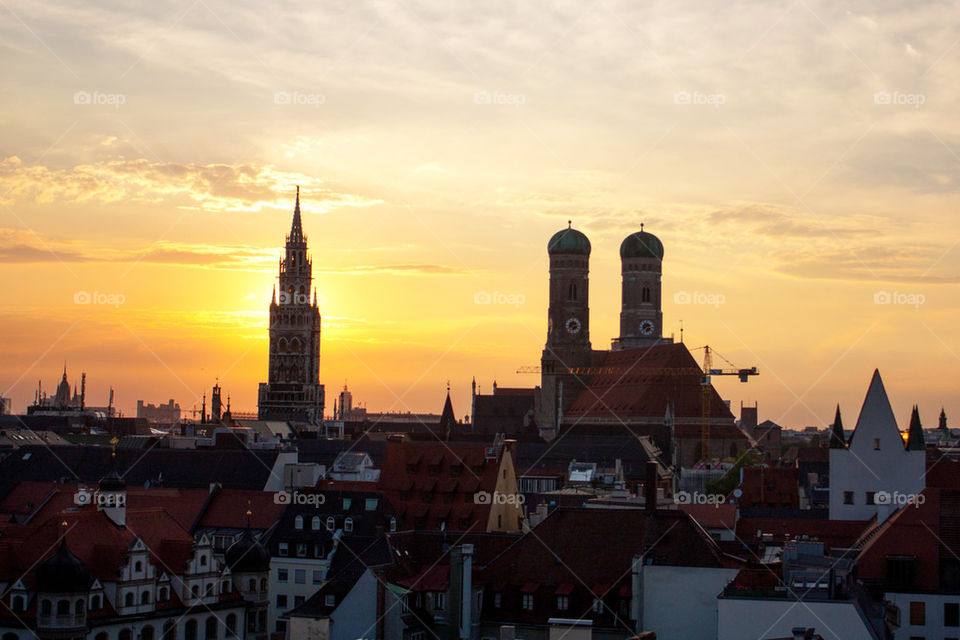 Sunset munich