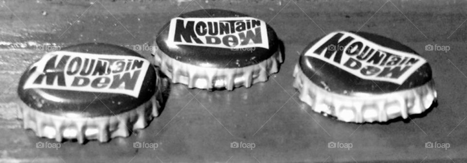 Mountain Dew Bottle caps 