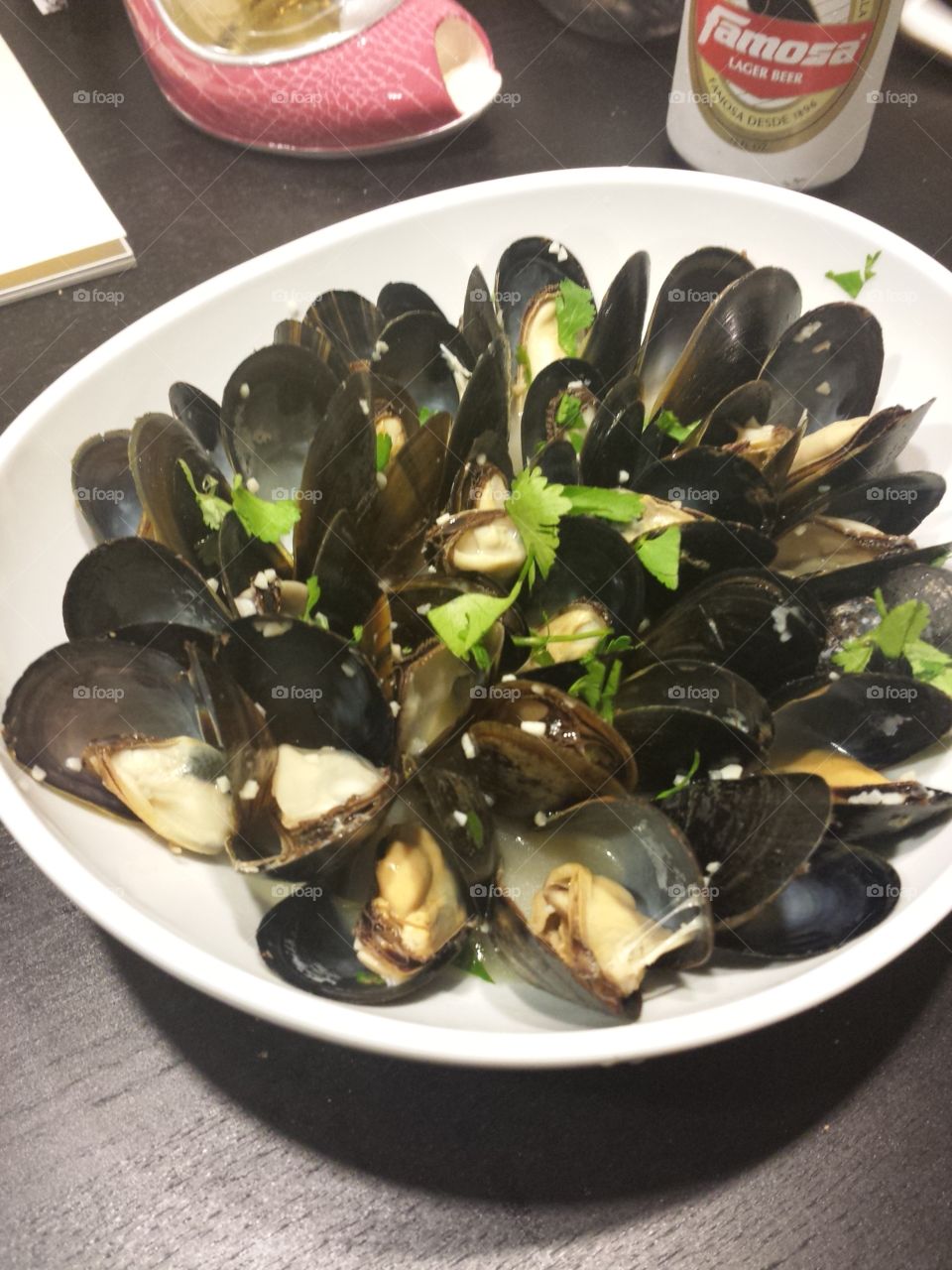 mussels for dinner