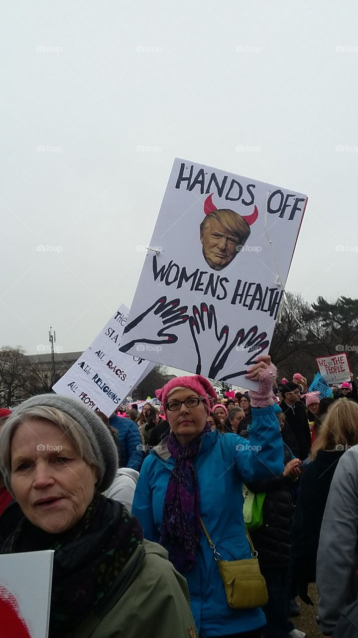 Hands off women's health Donald Trump!