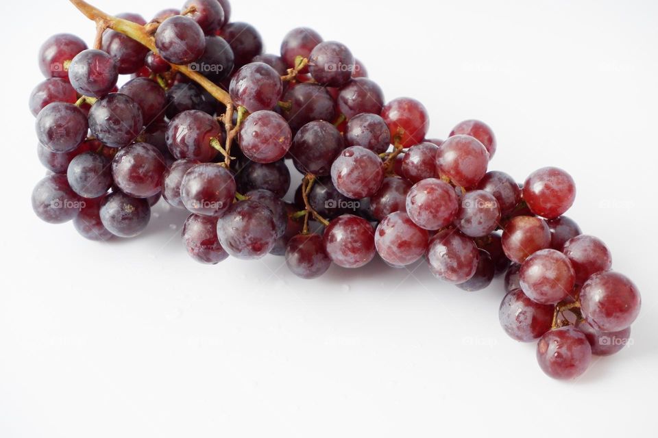 bunch of seedless grapes or Grape seed roe