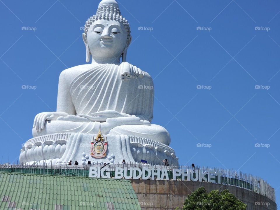 The Giant Buddha@ Phuket. taken in Phuket , Thailand