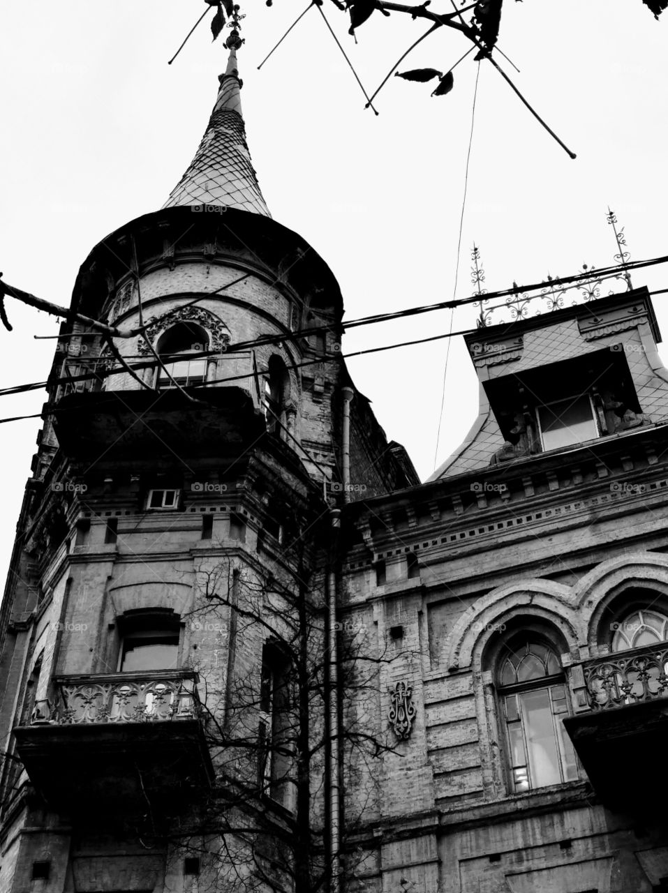 old architecture of Kiev