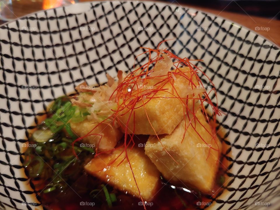 awesomme tofu dish (agedashi)