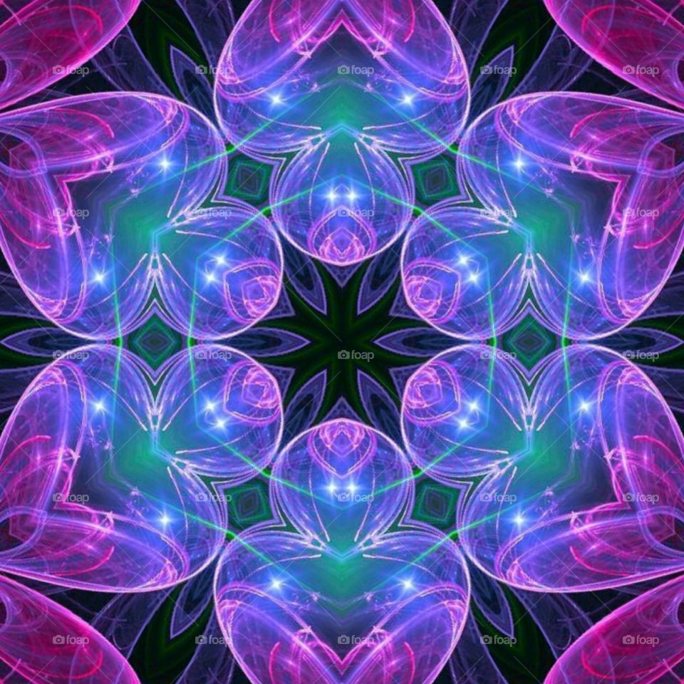 light spectrum in kaleidoscope