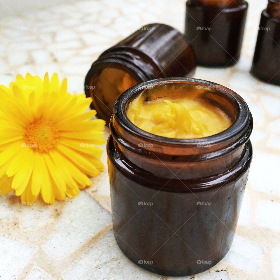 Marigold calendula ointment