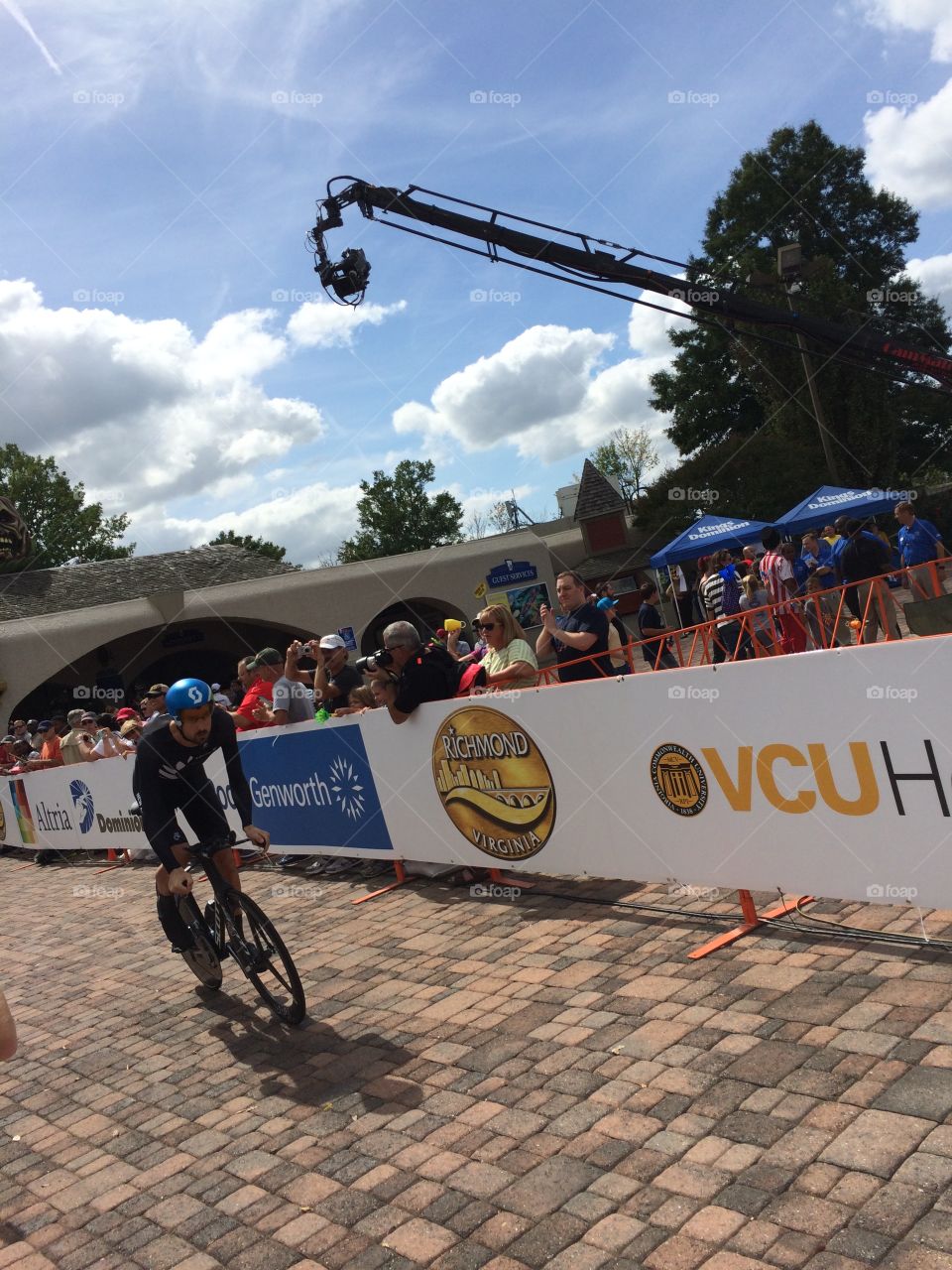 Uci men's elite time trials. At Kings dominion, rva 2015