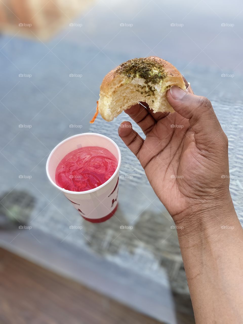 Mixed pastries with soft 🍹