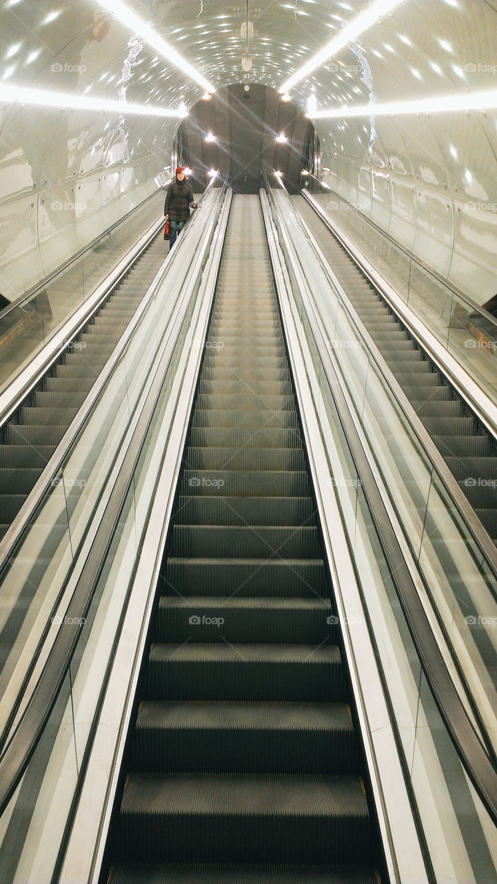 Escalator. Escalator