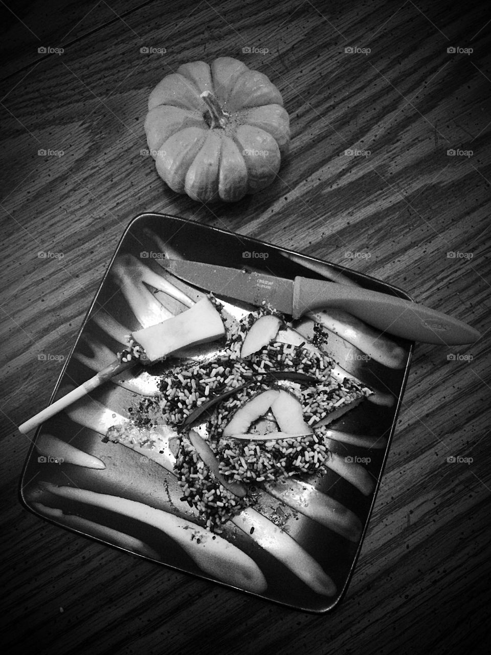 Black and white Fall