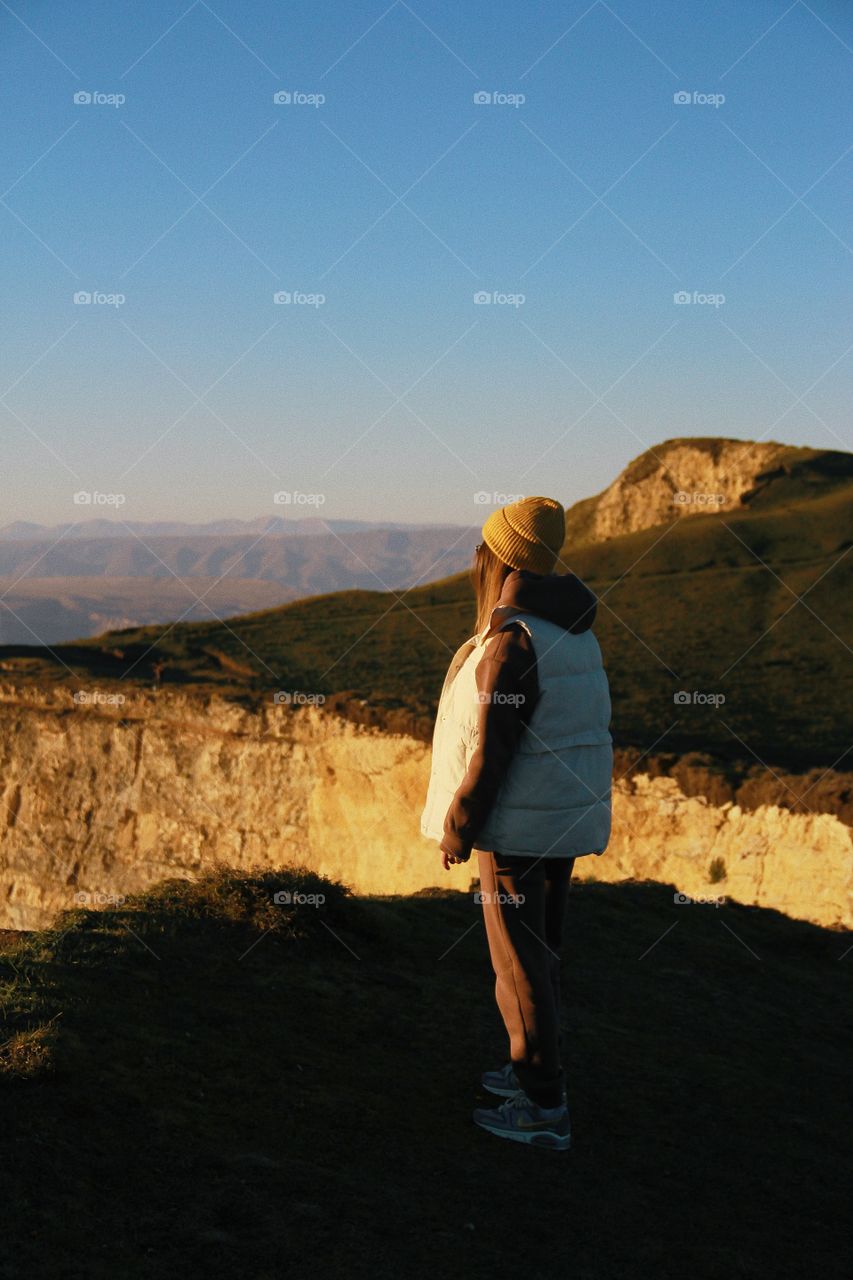 day at the top of the mountain