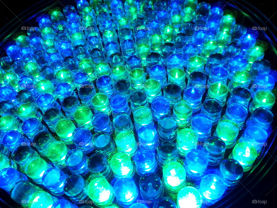 mini lights. abstract