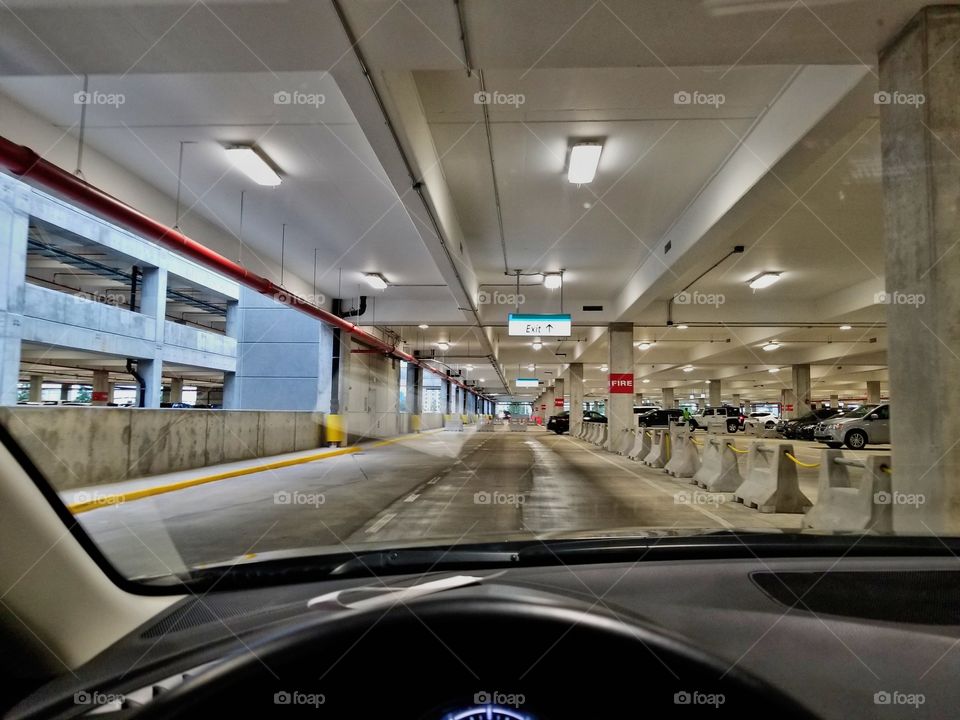 Tampa's new car rental garage