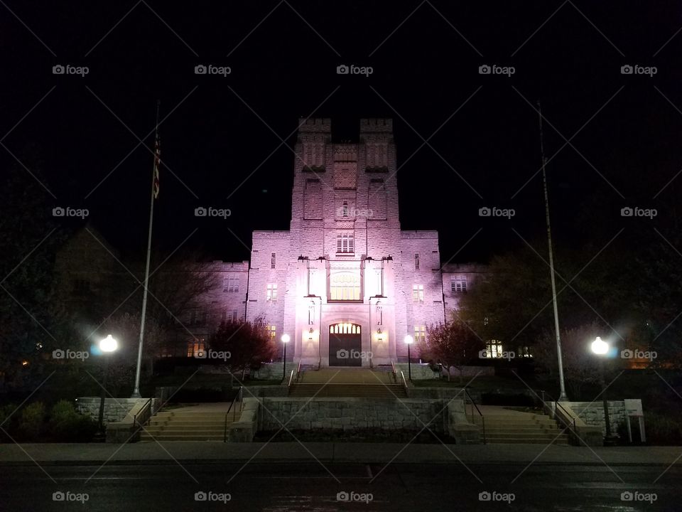 Burruss at Night