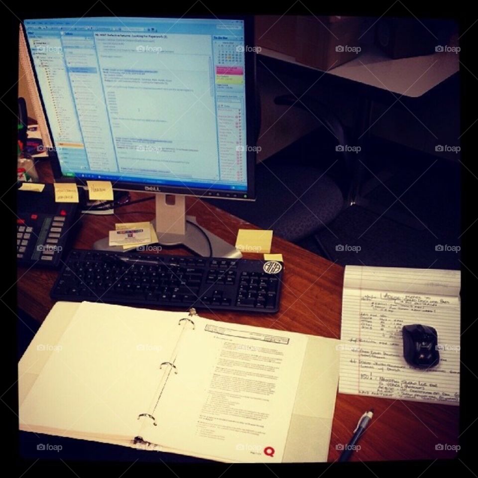 Getting a lot of work done