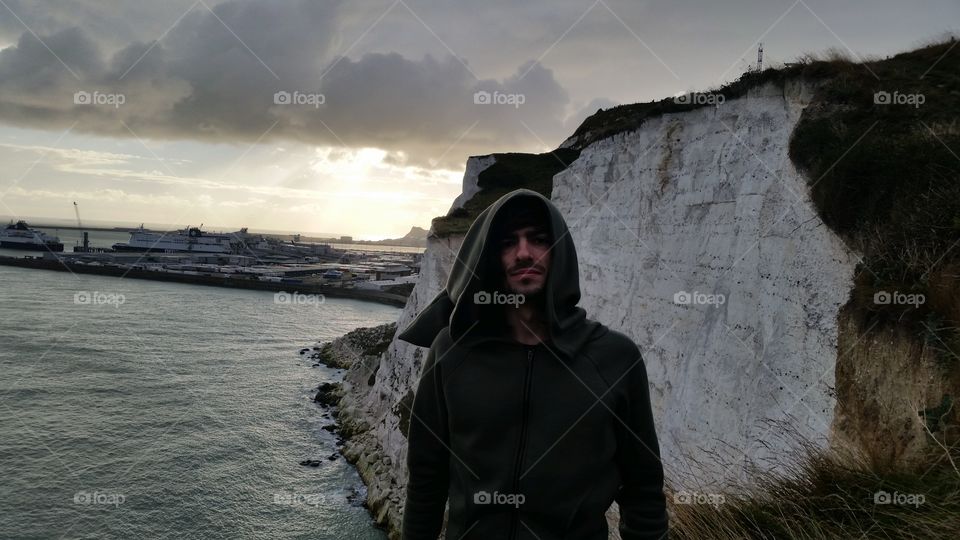 White Cliffs of Dover Portrait