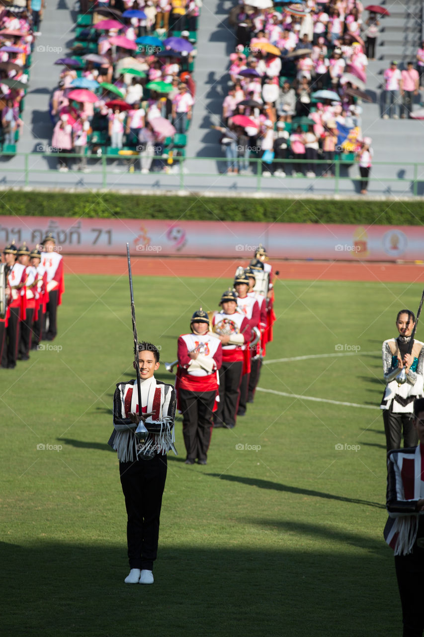 Drum major parade 