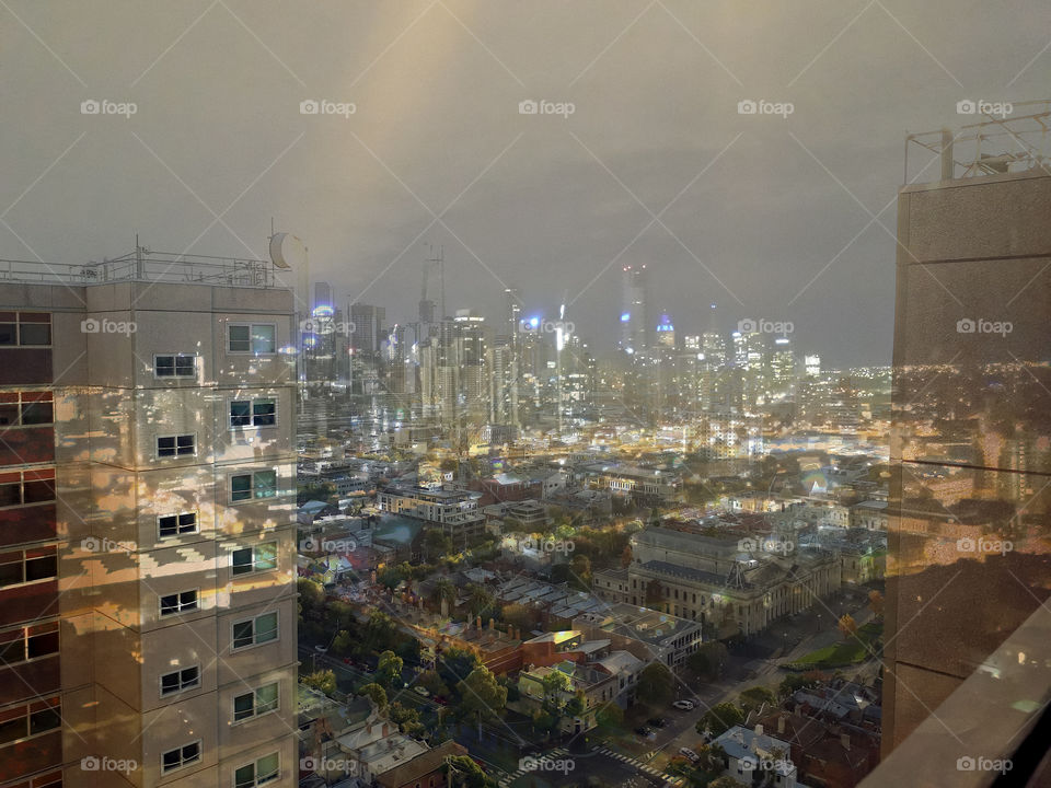 Melbourne all mixed up. 
the suburbs around Melbourne city