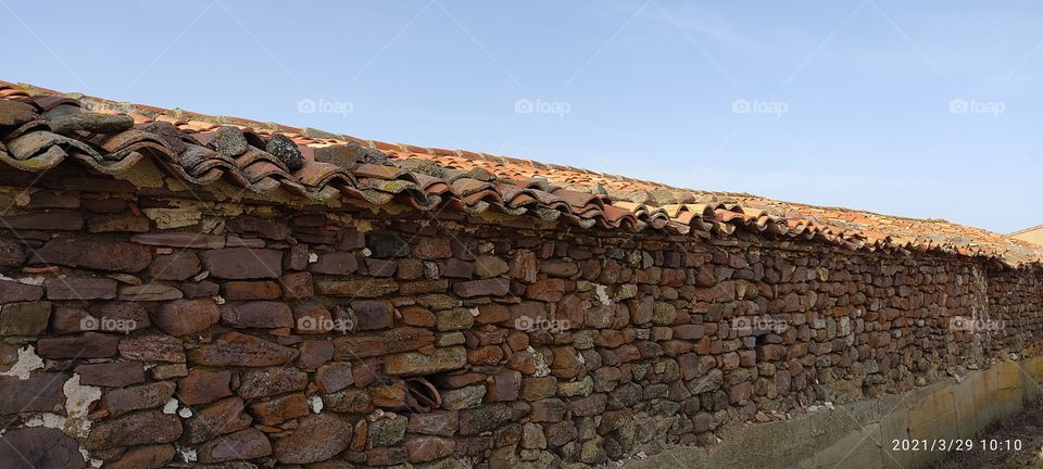 pared de piedras