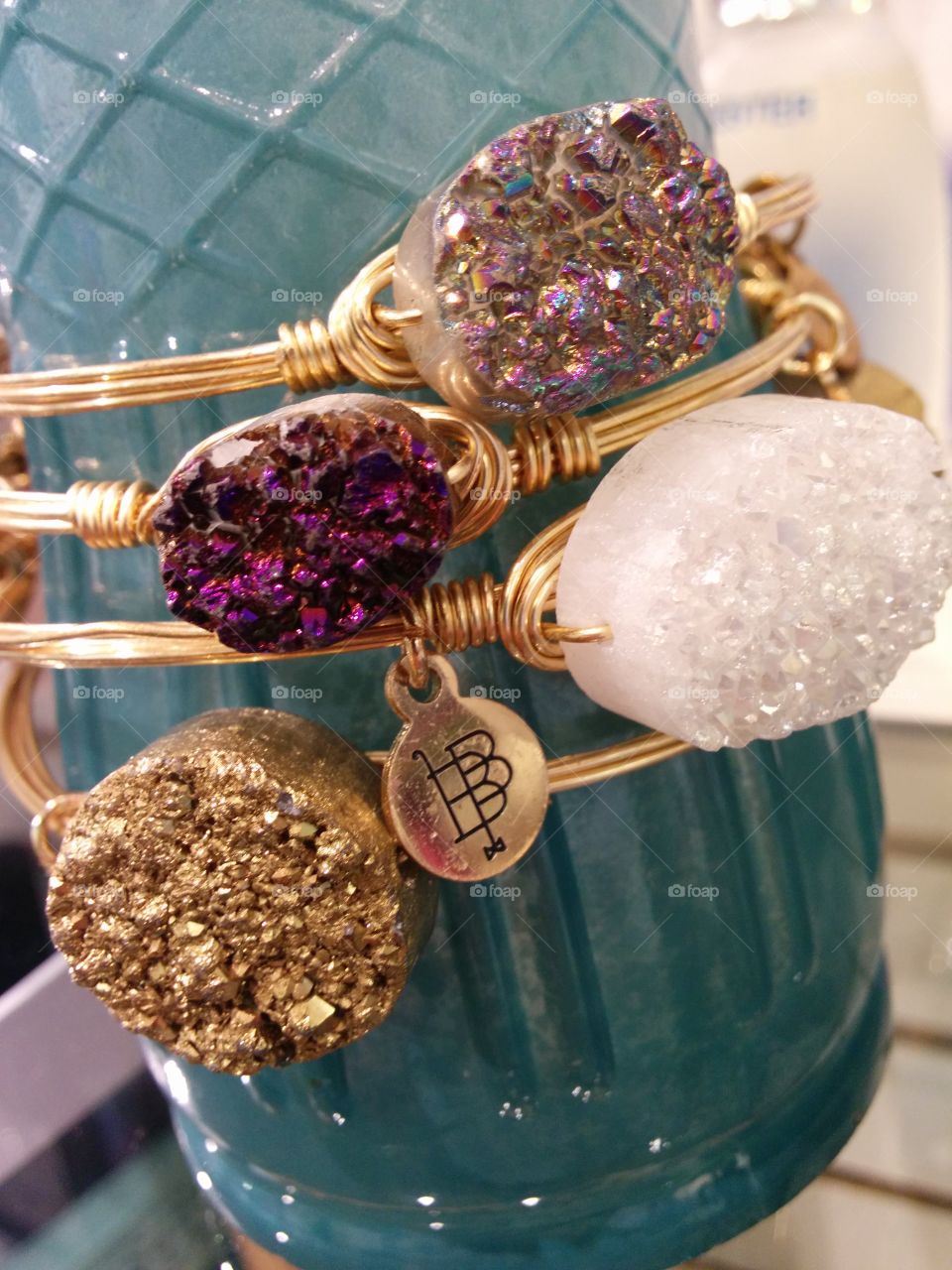druzy. Druzy bracelets