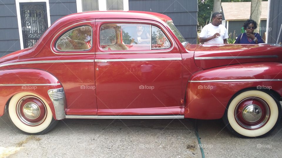 Car, Vehicle, Transportation System, Chrome, Classic