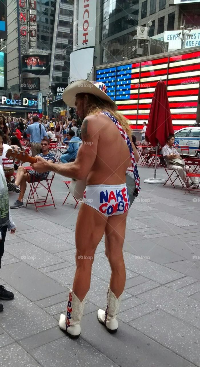 Crazy Funky Outfits NYC Times Square