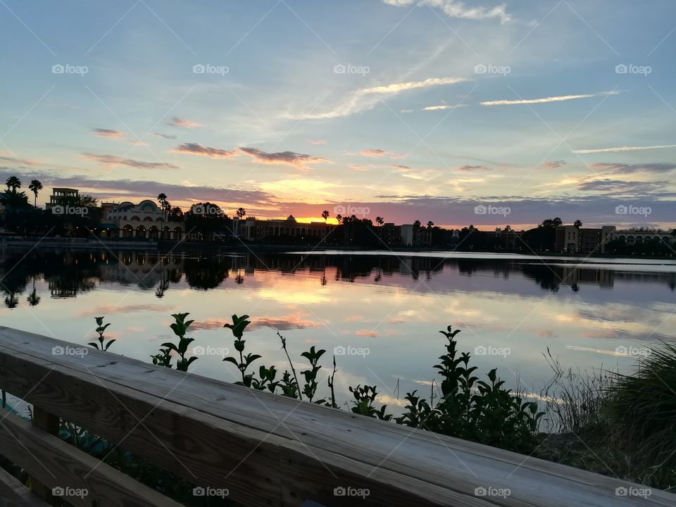 Florida Sunset, Disney World