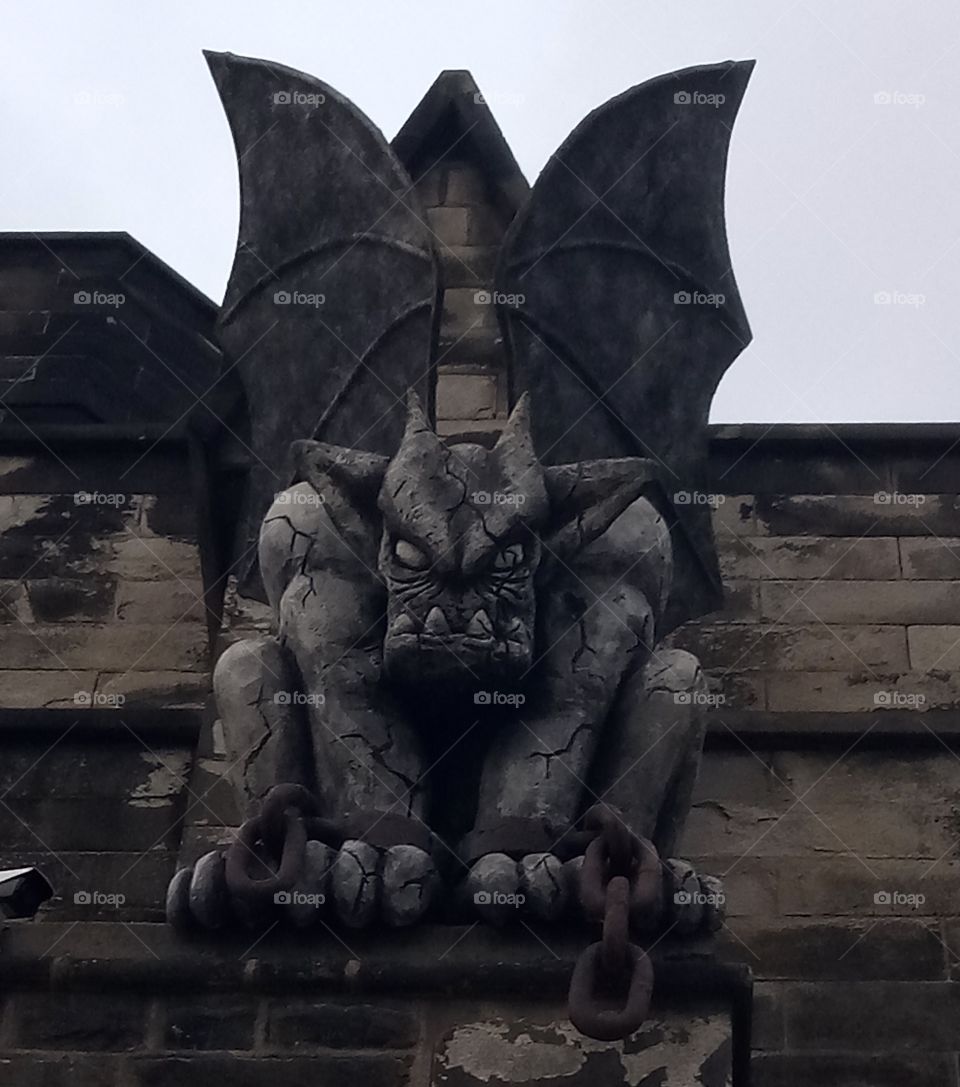 Gargoyle of Eastern State Penitentiary 