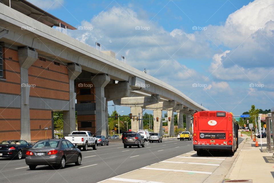 City highway in Virginia