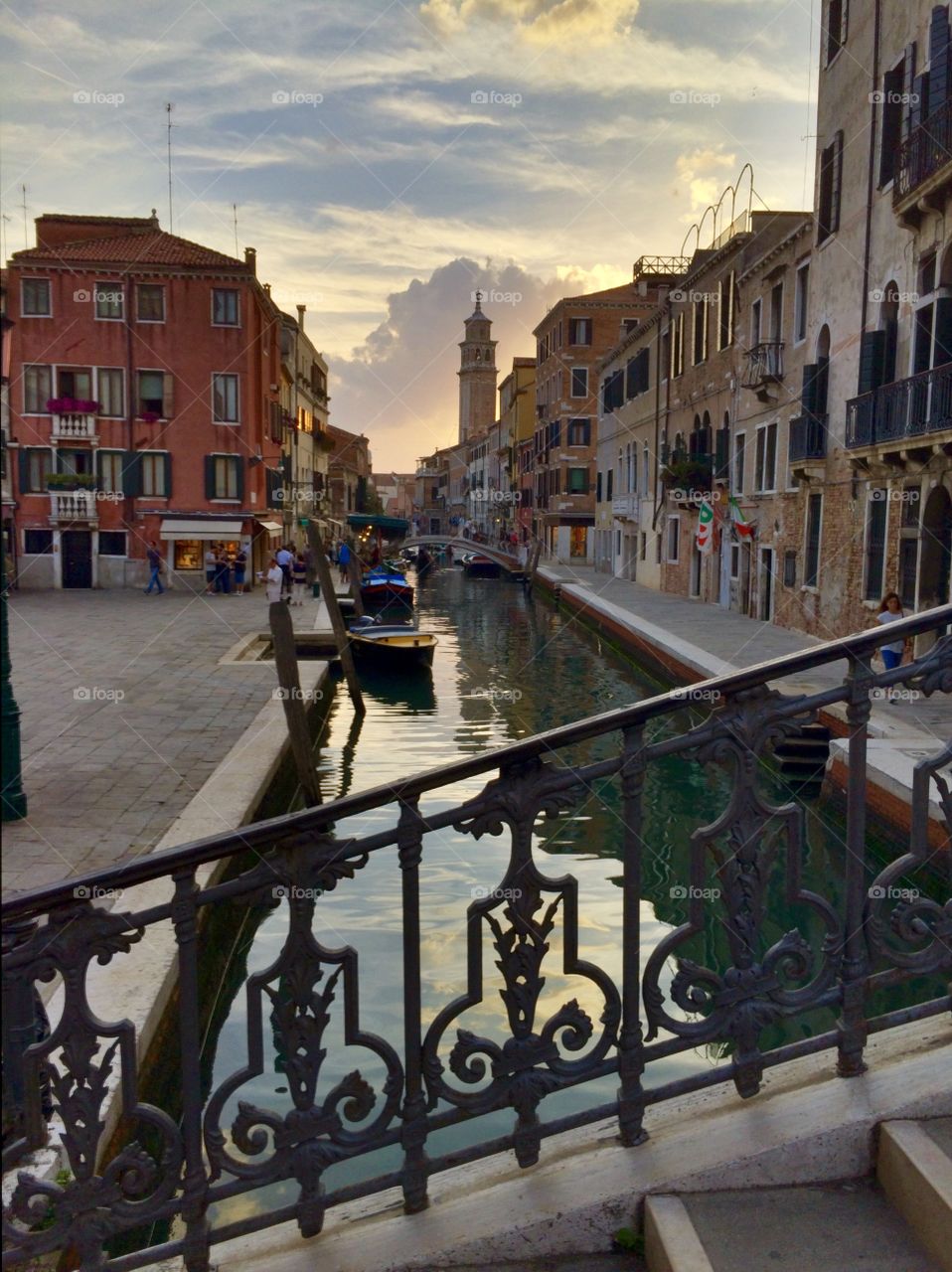 Venice-Dorsoduro at sunset