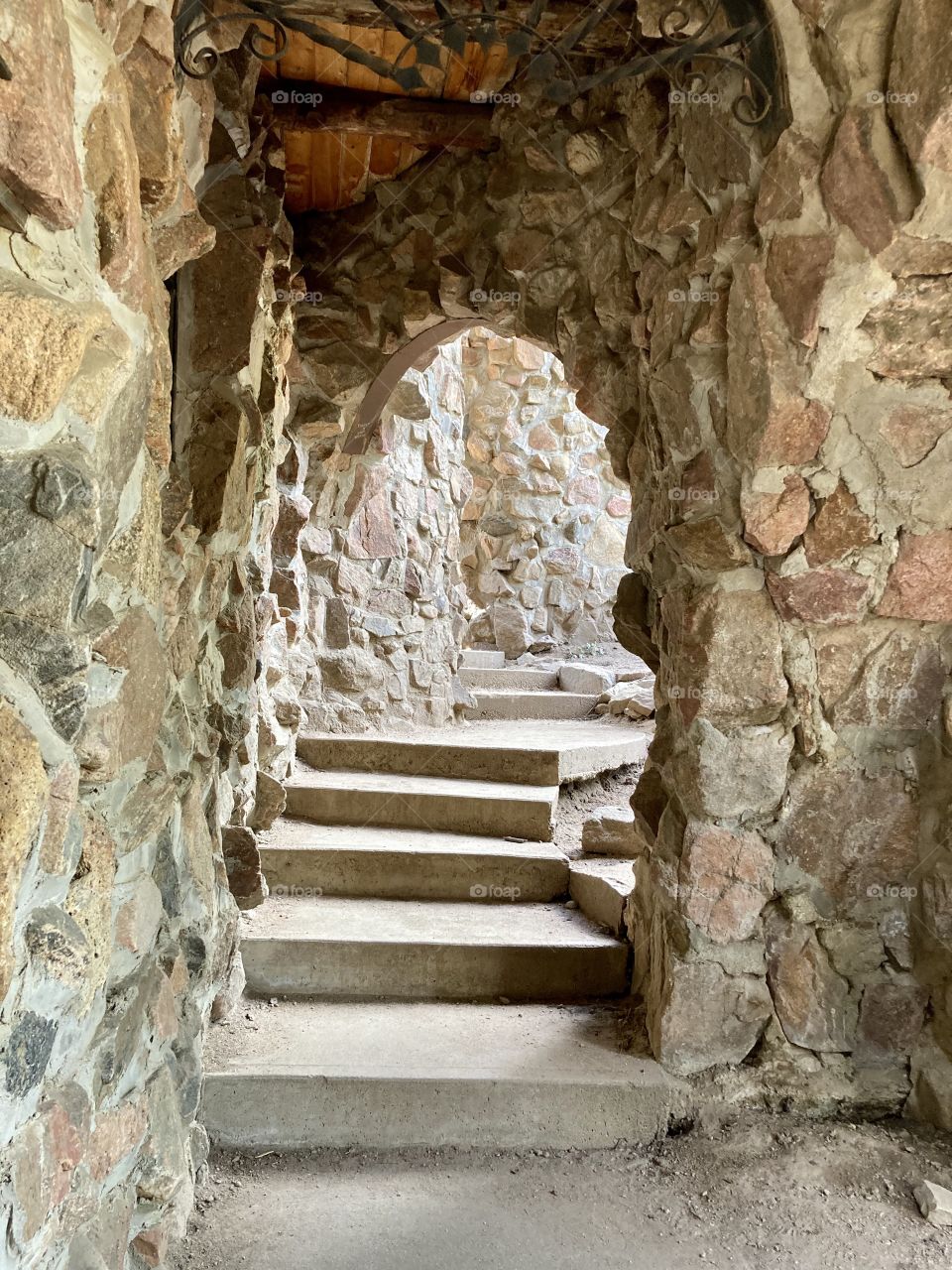 Castle staircase 