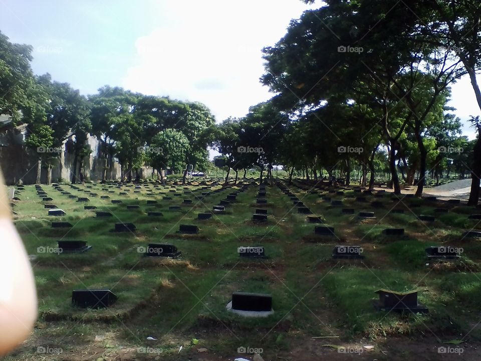 Public burial place in Muslim area